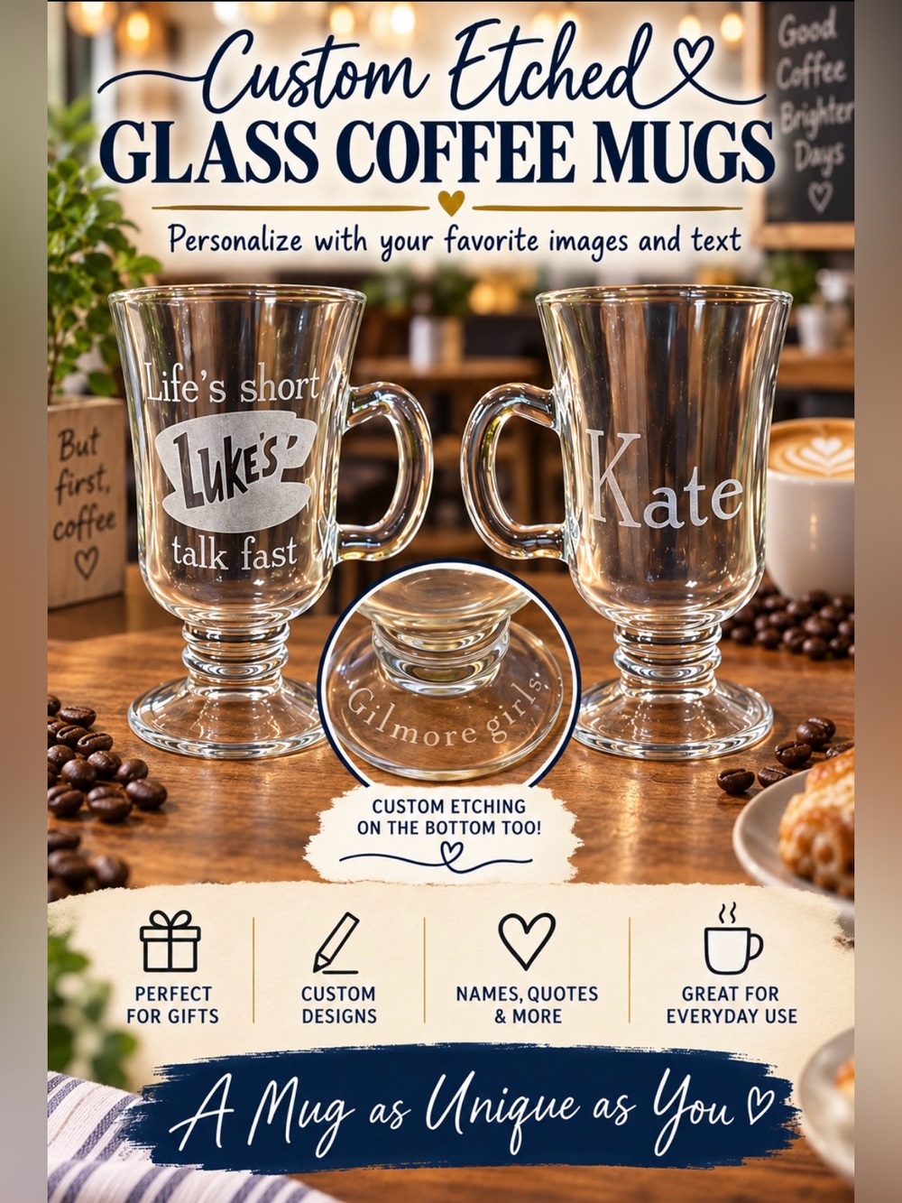 Custom coffee mugs